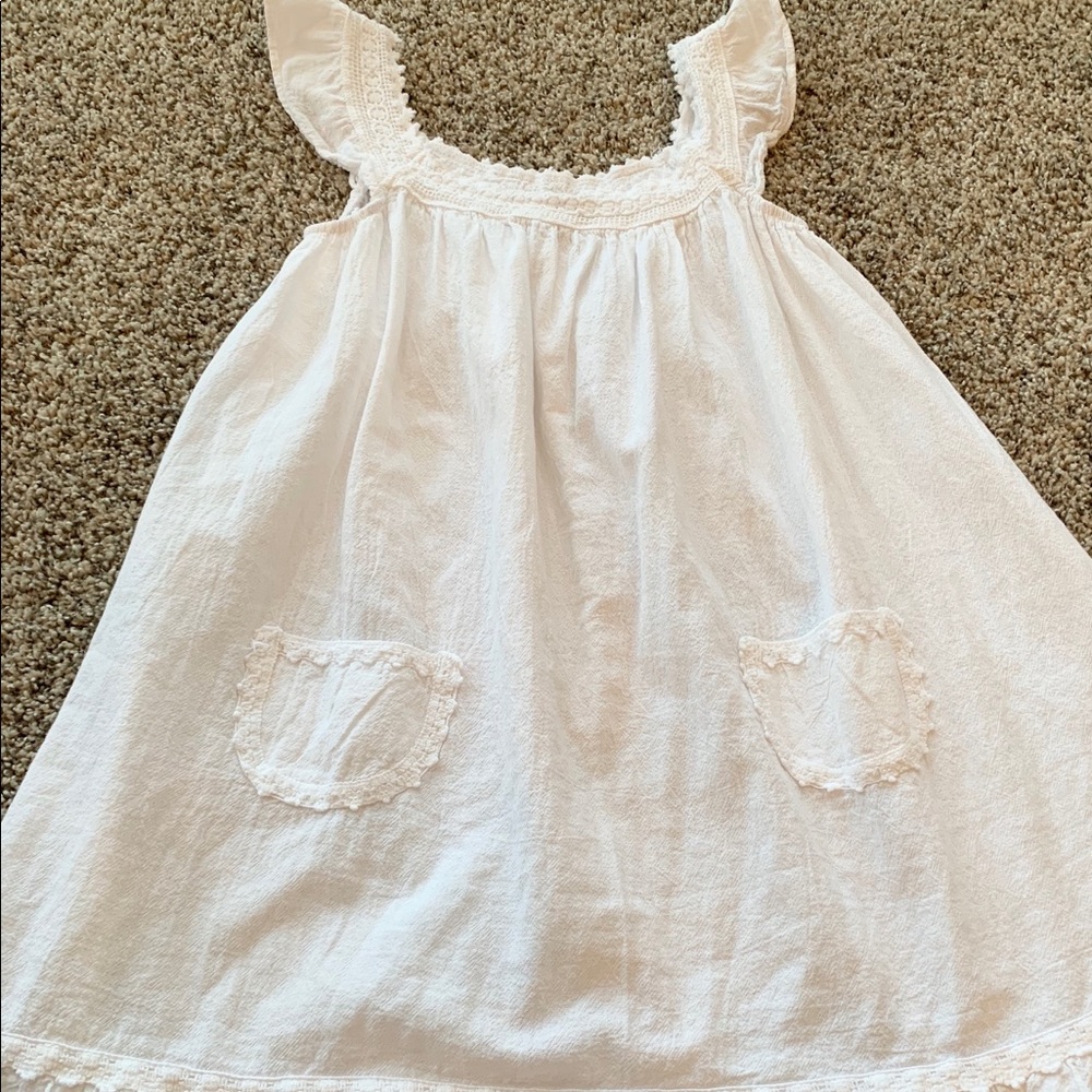 Girls White Dress